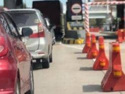 Kegiatan penangkapan barang bukti 30 Kg sabu di gerbang tol Bakauheni Selatan. (Dok. HK Bakter).