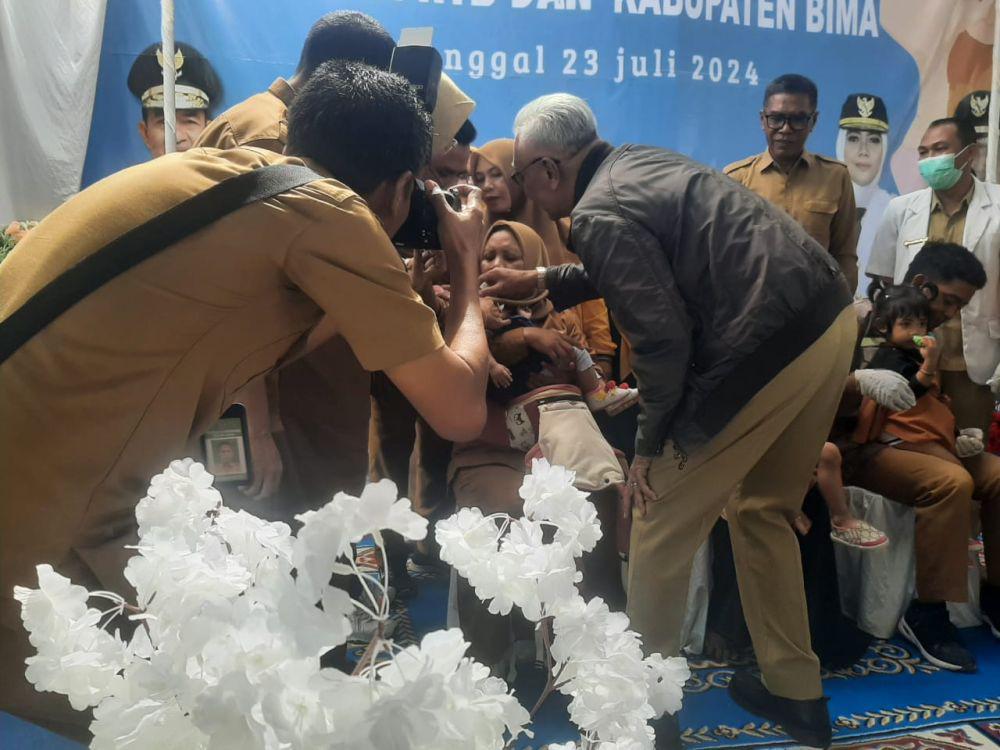 Pemkab Bima Kesulitan Penuhi Target Vaksinasi Polio