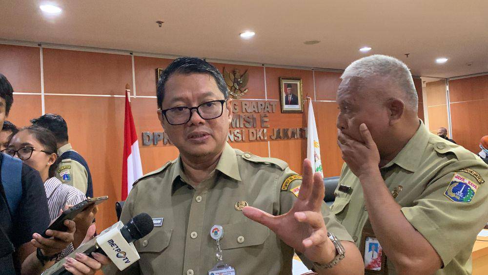 PLT Disdik DKI Jakarta, Budi Awaludin di Komisi E DPRD DKI Jakarta, Selasa (23/7/2024)/ IDN Times Dini Suciatiningrum