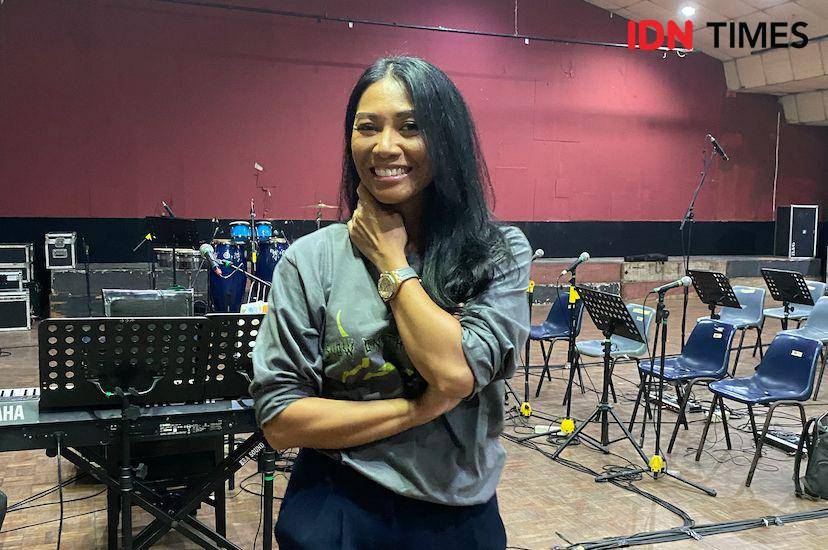 potret Anggun C. Sasmi (dok. IDN Times/Rani Asnurida)