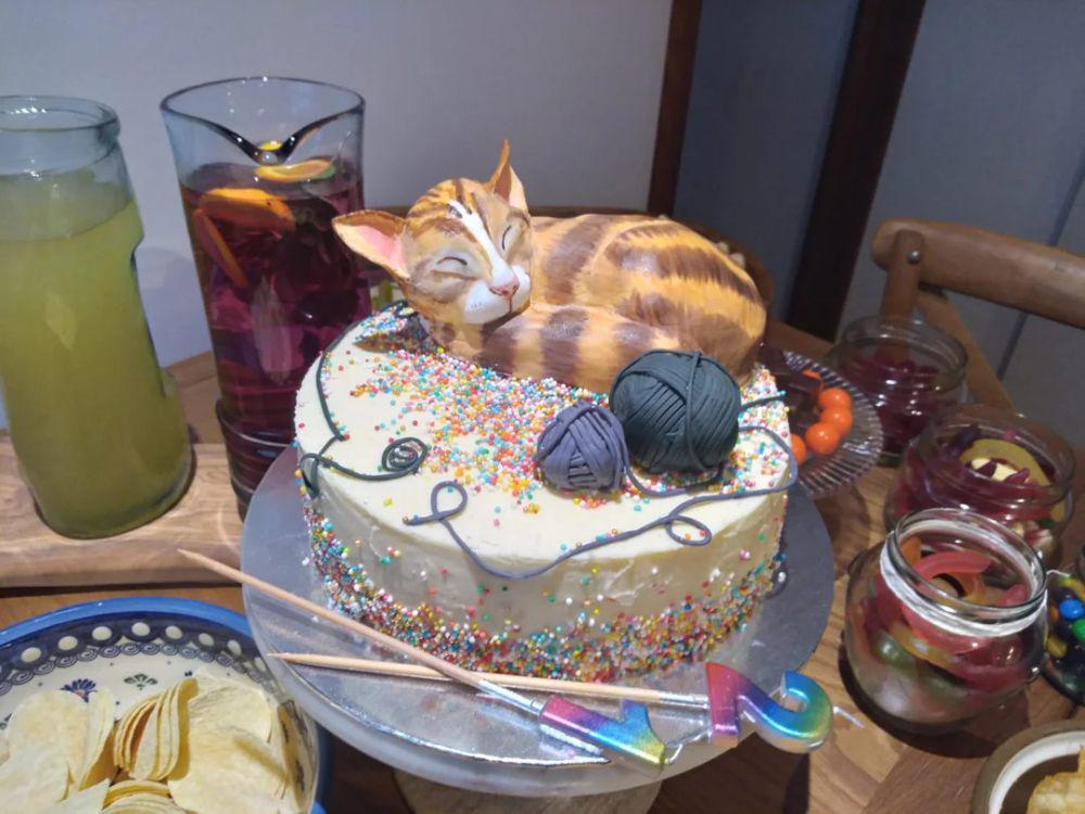 10 Potret Kue Bentuk Kucing, Mirip Gak Nih?
