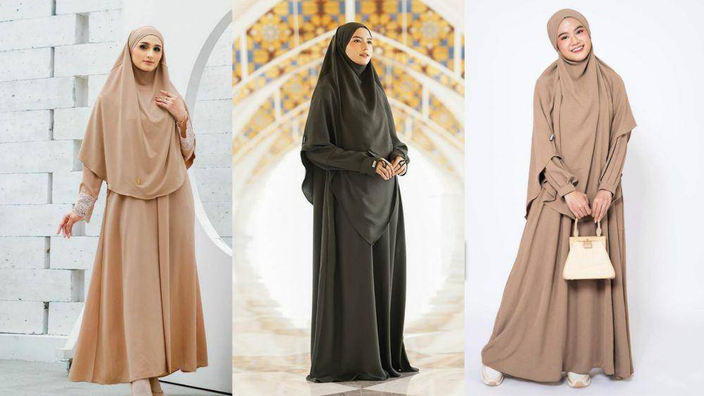 rekomendasi busana abaya brand lokal (instagram.com/tubita.id | jamise.syari)