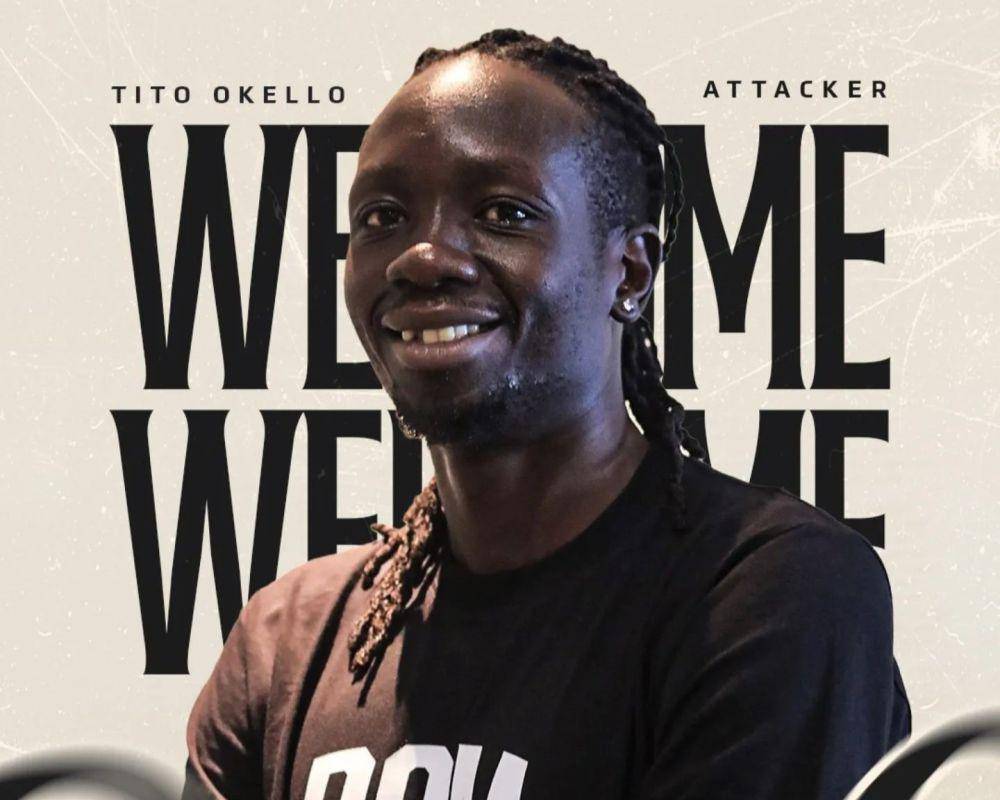 Tito Okello, pemain baru PSM Makassar 2024 asal Sudan (instagram.com/psm_makassar)