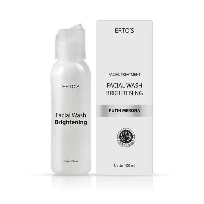 Erto's Brightening Facial Wash (dok. Erto's)