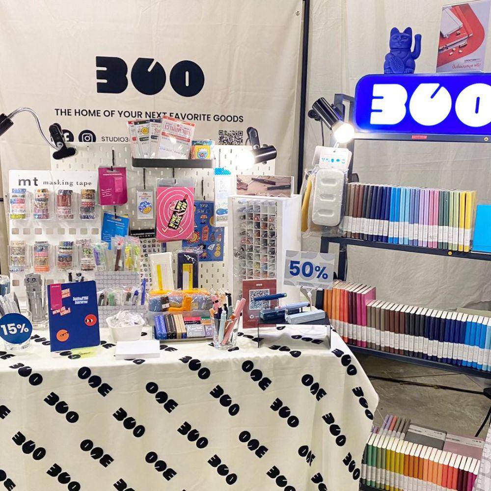 Pop-up store Studio360 Thailand (instagram.com/studio360th)