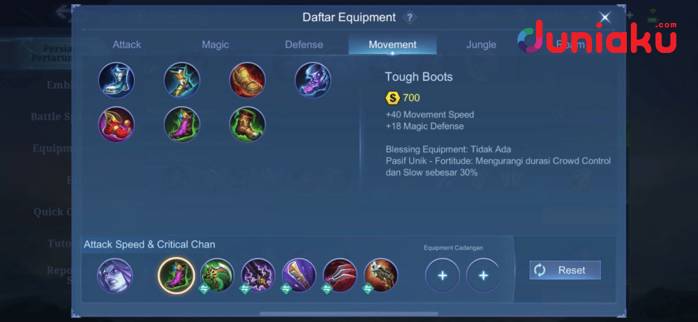 Screenshot Mobile Legends oleh Viky Nursyafira (dok. Moonton/ Mobile Legends)