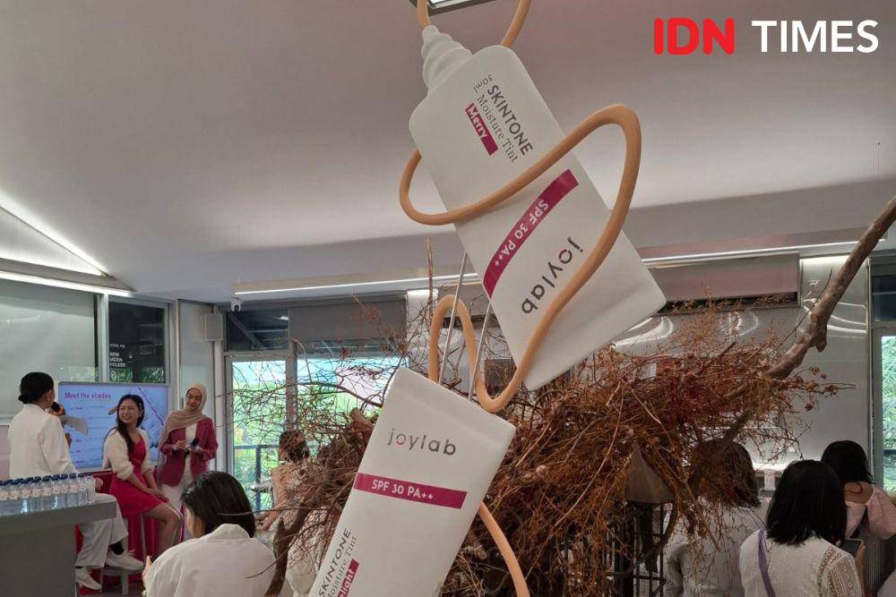 JOYLAB'S Exclusive Launch Event pada Selasa (23/7/2024) di Jakarta Selatan. (IDN Times/Adyaning Raras)