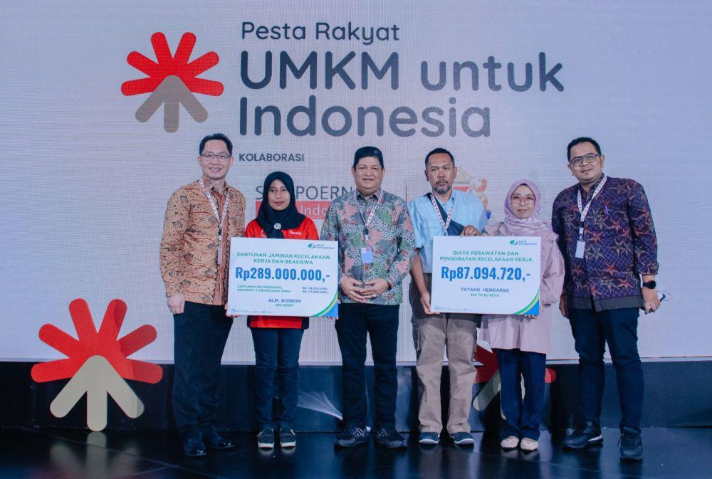 BPJS Ketenagakerjaan Dukung UMKM pada Pesta Rakyat UMKM Indonesia