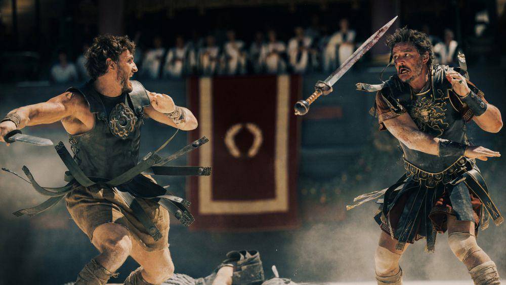Pedro Pascal dalam film Gladiator II (dok. Paramount Pictures/Gladiator II)