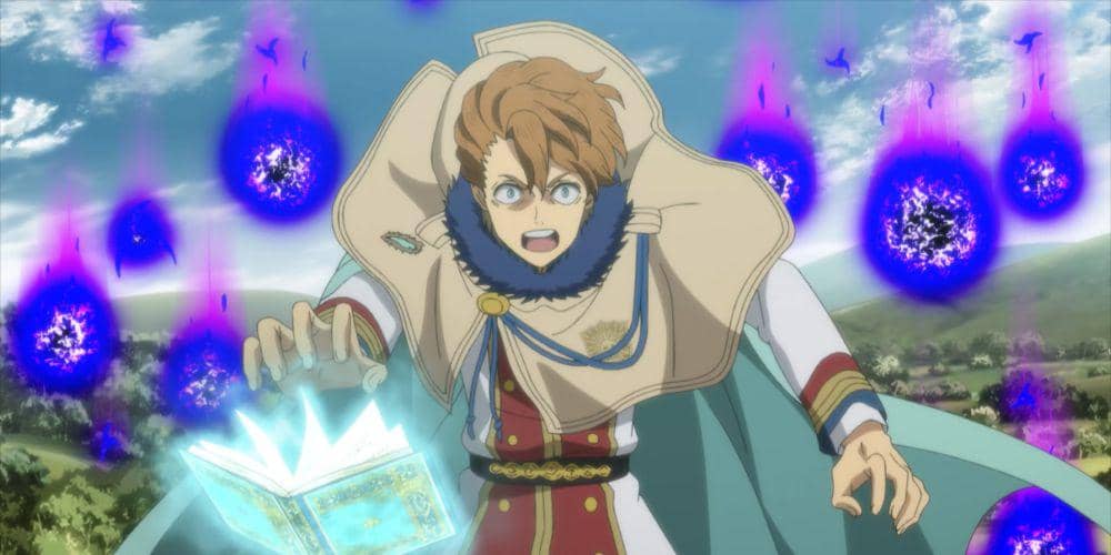 Langris Vaude karakter Black Clover (dok. Shounen Jump, Pierrot/Black Clover)