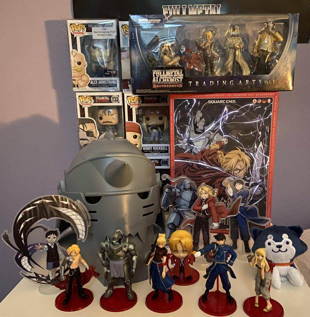 potret koleksi figur aksi Fullmetal Alchemist (reddit.com/user/mystarr223)