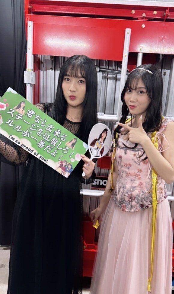 potret Oniel dukung Lulu JKT48 di AKB48 Singing Competition (instagram.com/jkt48.oniel)