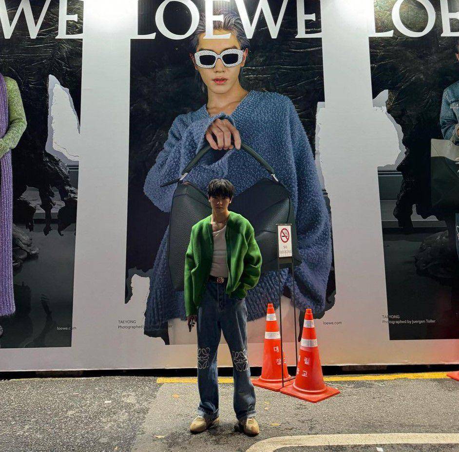 ide outfit street style ala Taeyong NCT (instagram.com/taeoxo_nct)