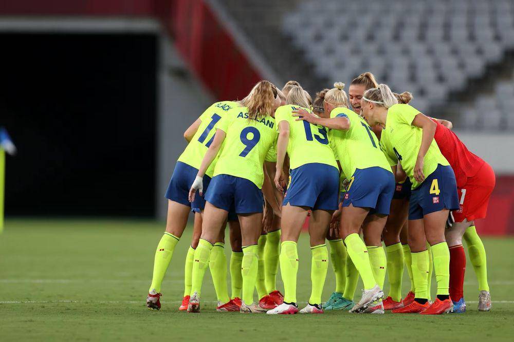 Timnas Swedia putri pada Olimpiade Tokyo 2020 (olympics.com)