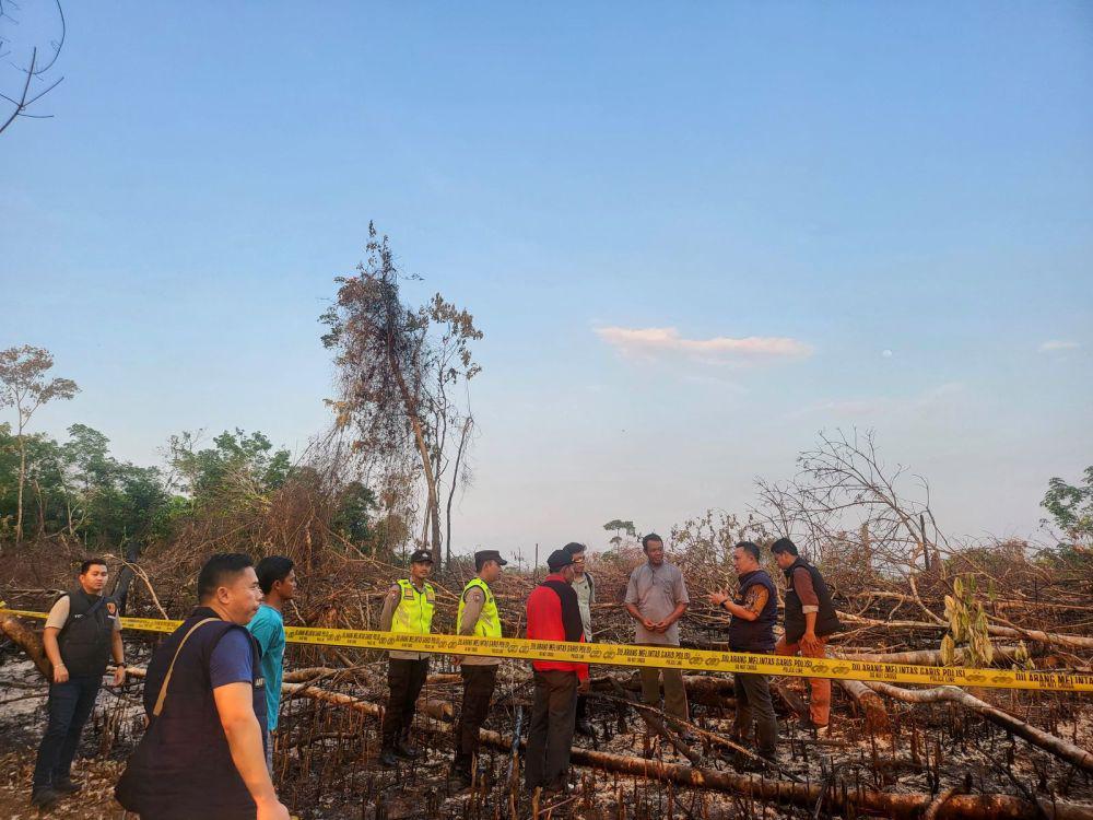 Empat Warga Mura Ditangkap Polisi karena Membakar Lahan