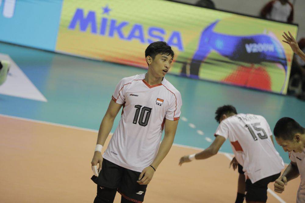 Tim Indonesia di AVC U-20 2024 putra. (Dok. PBVSI)