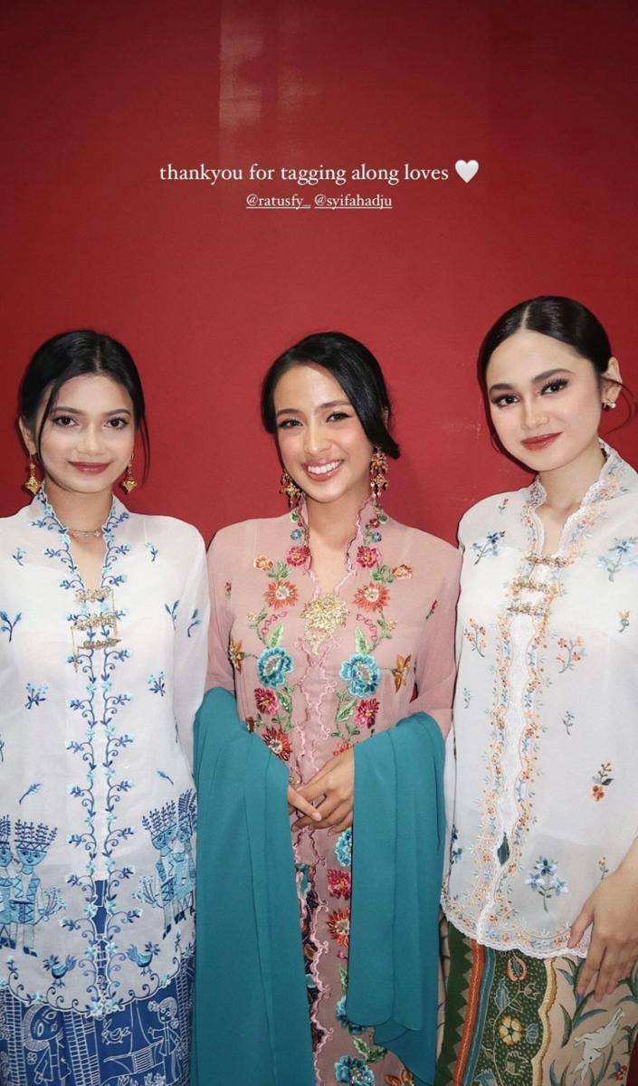 Kebaya publik figur rayakan Hari Kebaya Nasional. (instagram.com/kaneishiayusuf05)