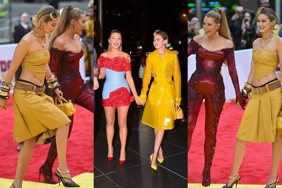 9 Adu Gaya Blake Lively Vs. Gigi Hadid, ala Deadpool & Wolverine