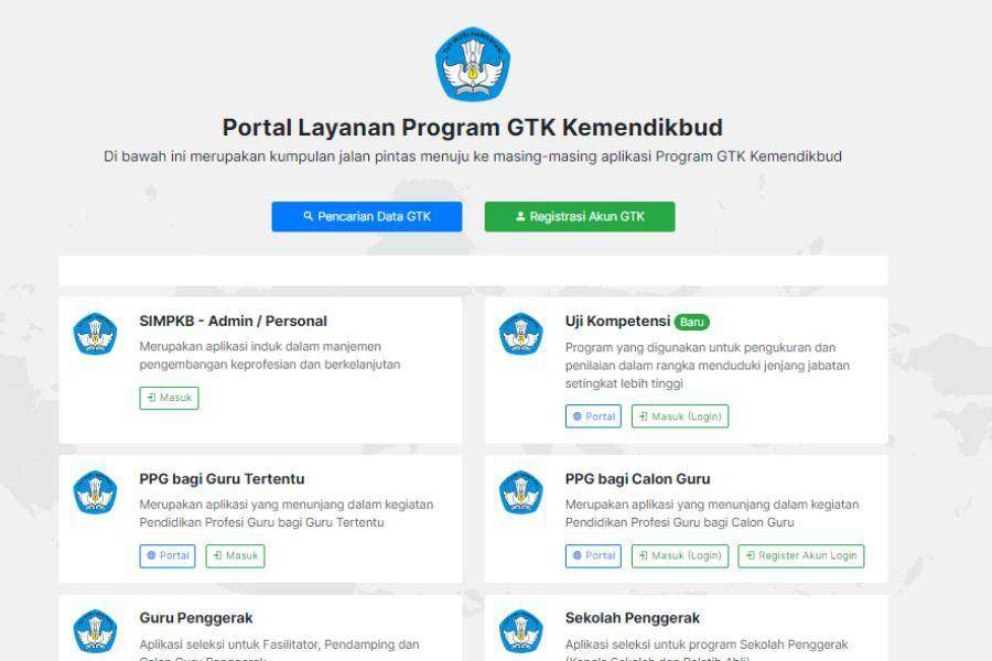 laman GTK Kemendikbud (gtk.belajar.kemdikbud.go.id)