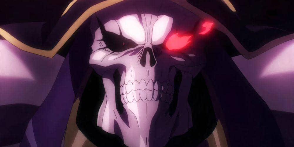 Ainz Ooal Gown karakter Overlord (dok. Madhouse/Overlord)