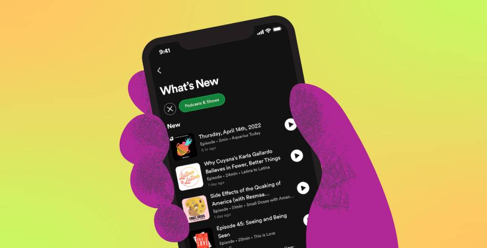 podcast di Spotify (dok. Spotify)