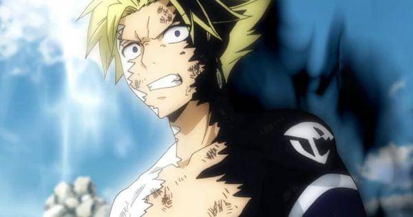 Sting menguasai mode White Shadow Dragon( Dok. A-1 Pictures / Fairy Tail)