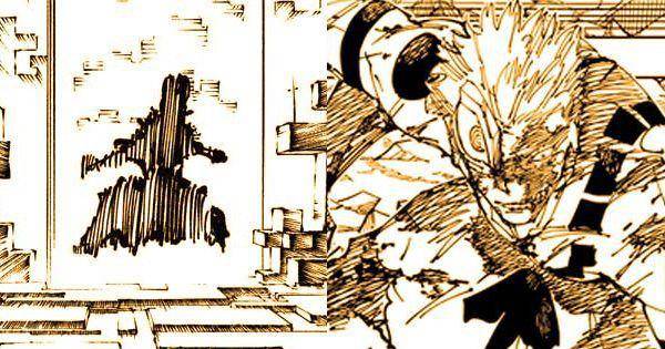 Sukuna setelah terkena Jacob's Ladder ( Dok. Shueisha / Jujutsu Kaisen )