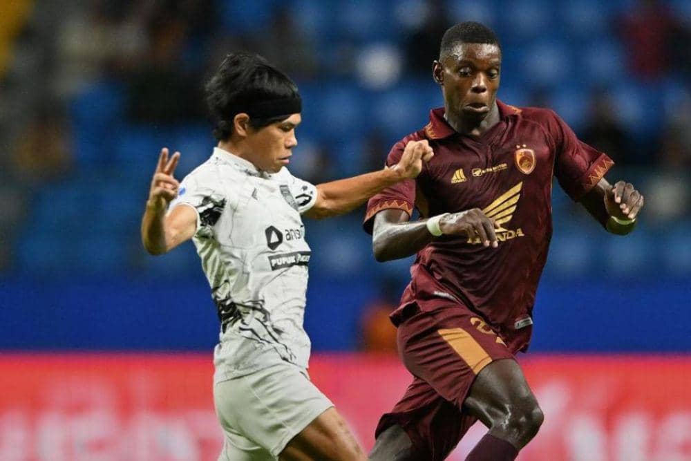 Salah satu momen pertandingan pekan ke-30 BRI Liga 1 2023/2024 antara PSM Makassar versus Borneo FC Samarinda di Stadion Batakan Balikpapan pada 29 Mar 2024. (Instagram.com/borneofc.id)