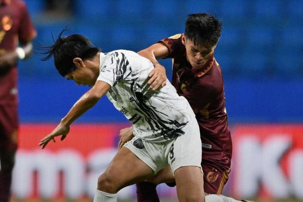 Salah satu momen pertandingan pekan ke-30 BRI Liga 1 2023/2024 antara PSM Makassar versus Borneo FC Samarinda di Stadion Batakan Balikpapan pada 29 Mar 2024. (Instagram.com/borneofc.id)