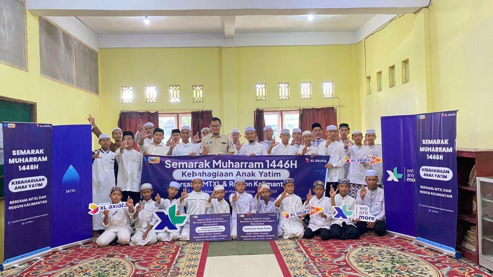 Karyawan XL Axiata Santuni Anak Yatim di 15 Kota selama Bulan Muharam