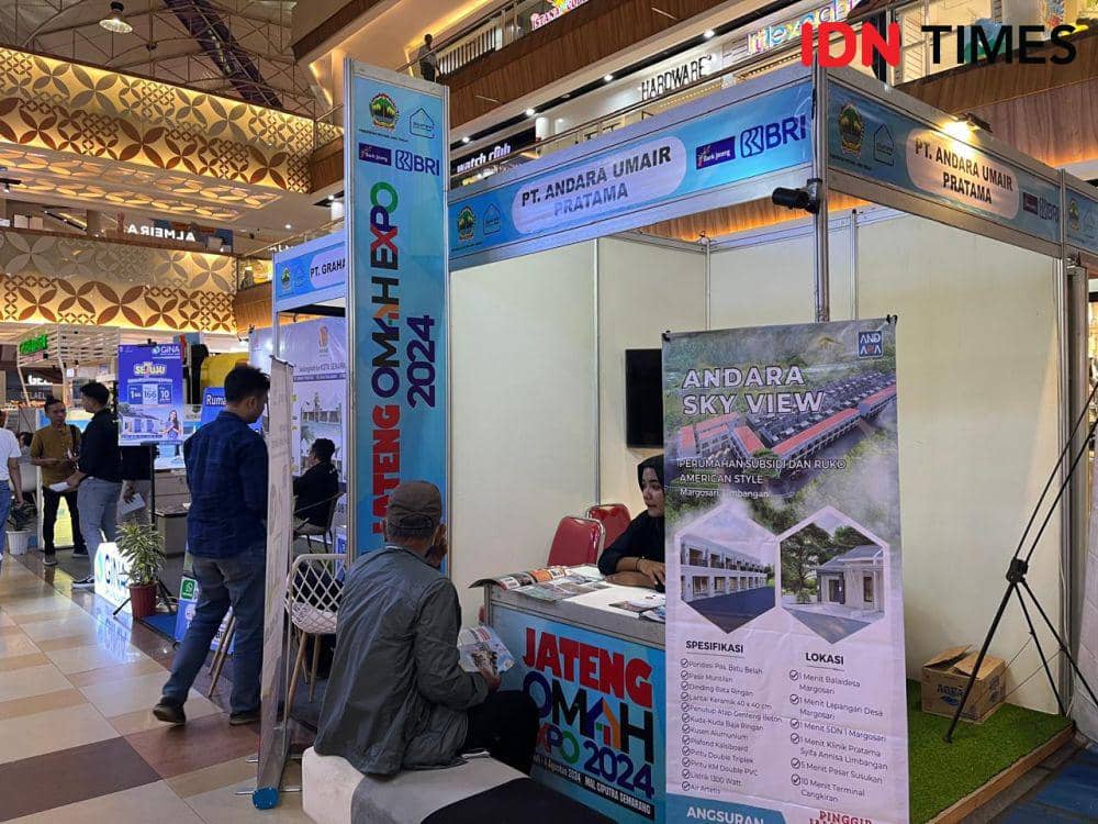 Pameran rumah bersubsidi di Jateng Omah Expo 2024 di Mal Ciputra Semarang, 24 Juli--4 Agustus 2024. (IDN Times/Anggun Puspitoningrum)