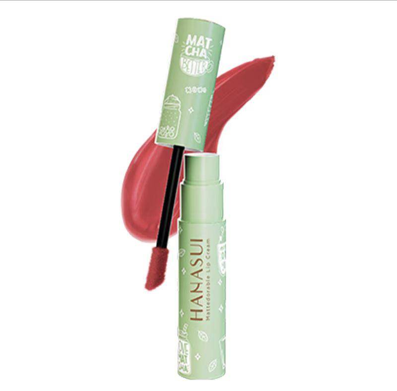 Hanasui Mattedorable Lip Cream Matcha 02 Matchamallow (watsons.co.id)
