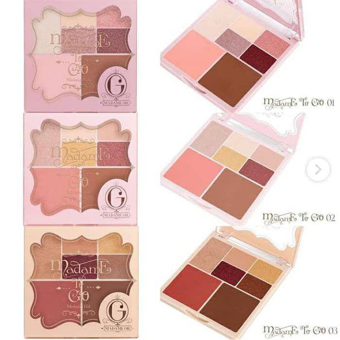 Madame Gie Madame To Go Face Palette (shopee.co.id/ellakosmetik)