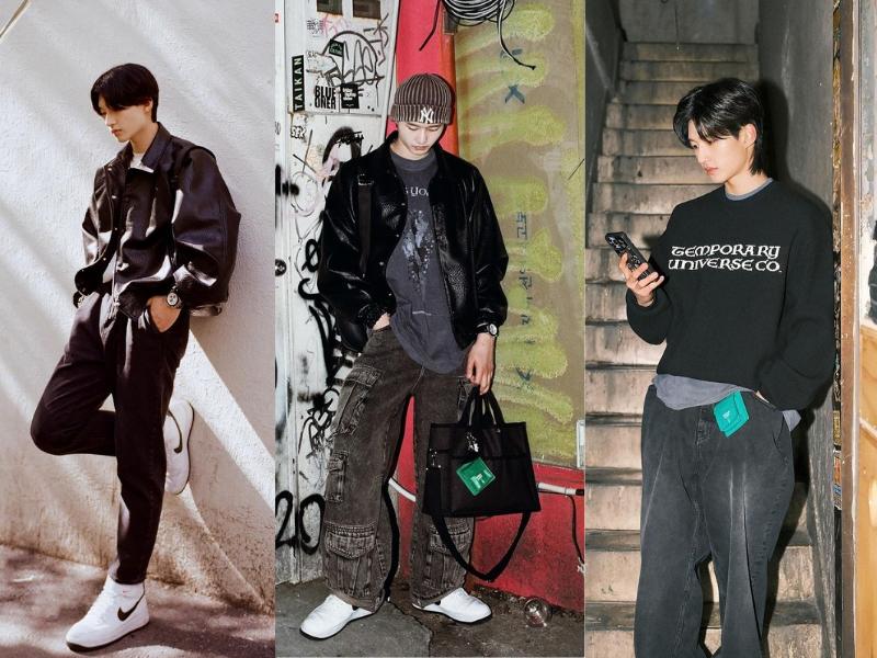 7 Gaya OOTD Joo Yoon Chan, Pemeran High School Return of a Gangster