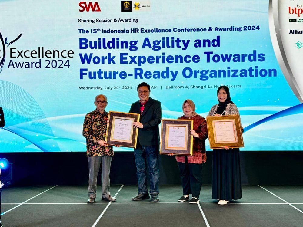 Transformasi Moncer, MIND ID Sabet HR Excellence Award 2024