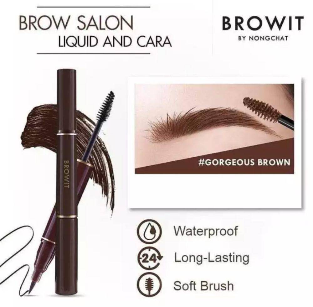 Browit by Nongchat Brow Salon Liquid and Cara (tokopedia.com/madinsuburgrosir)m/