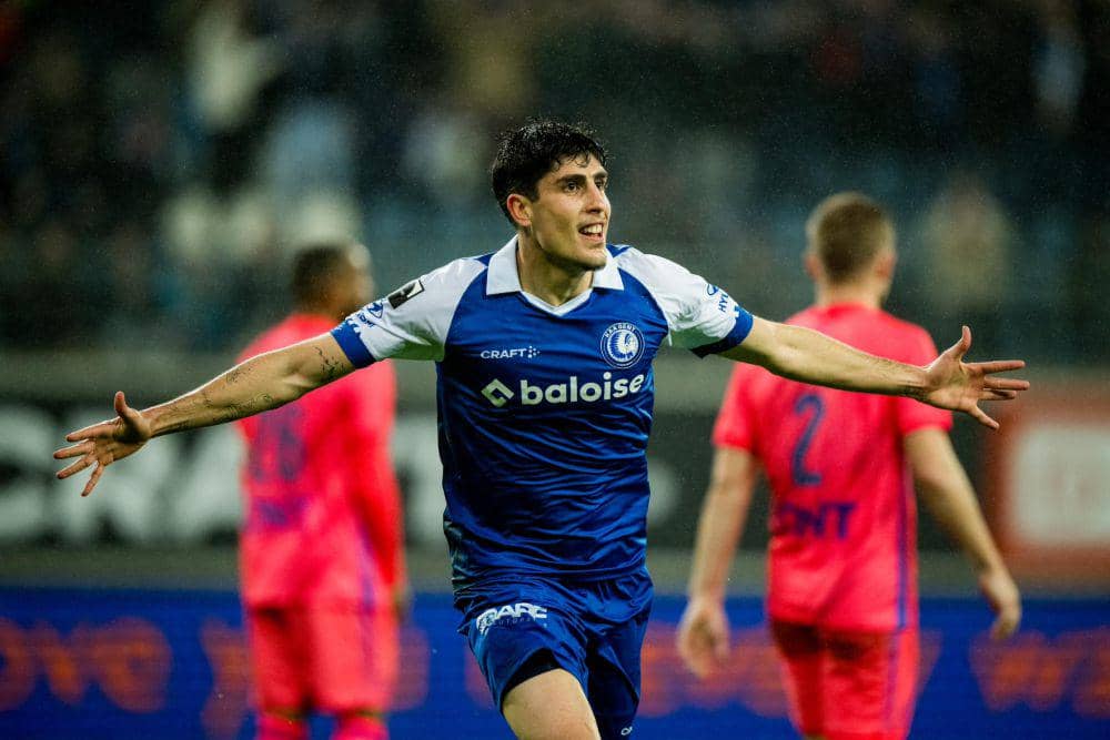Omri Gandelman ketika membela KAA Gent. (facebook.com/kaagent)