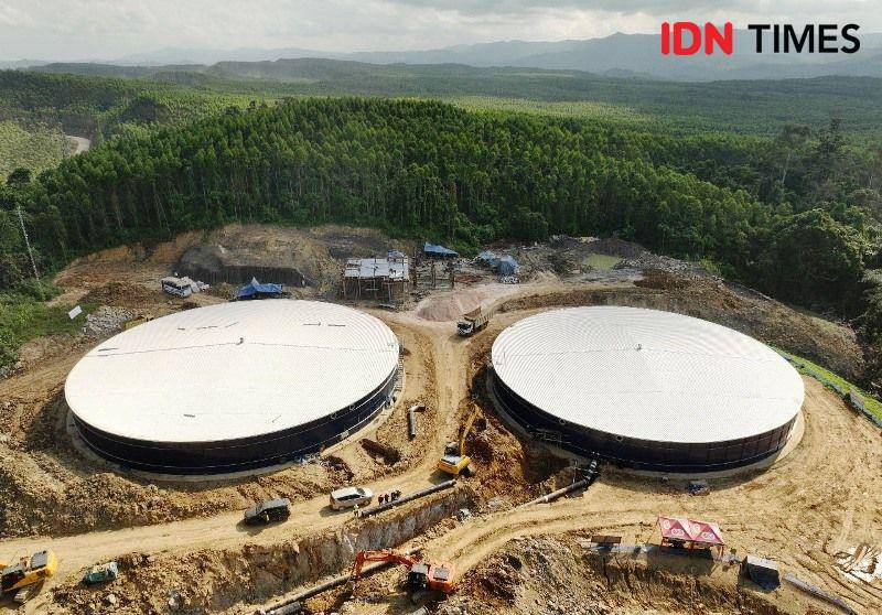Sistem Penyediaan Air Minum atau SPAM Sepaku Sumber Foto Kementerian PUPR (IDN Times/Ervan)