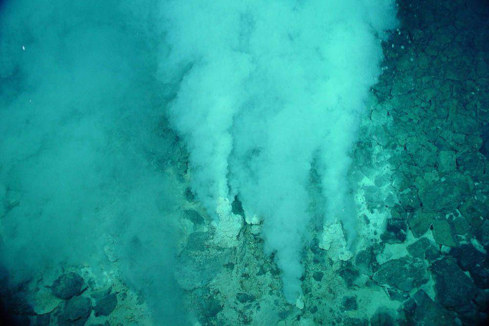 ventilasi hidrotermal di Champagne Vent (commons.wikimedia.org/NOAA)