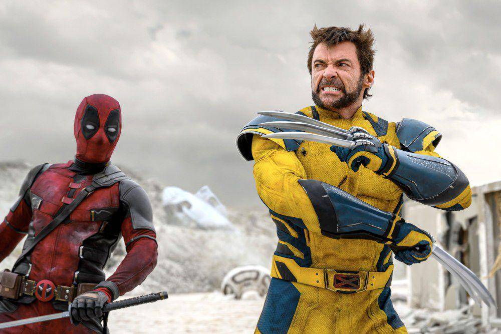 Ryan Reynolds dan Hugh Jackman dalam film Deadpool and Wolverine. (dok. Marvel Studios/Deadpool and Wolverine)