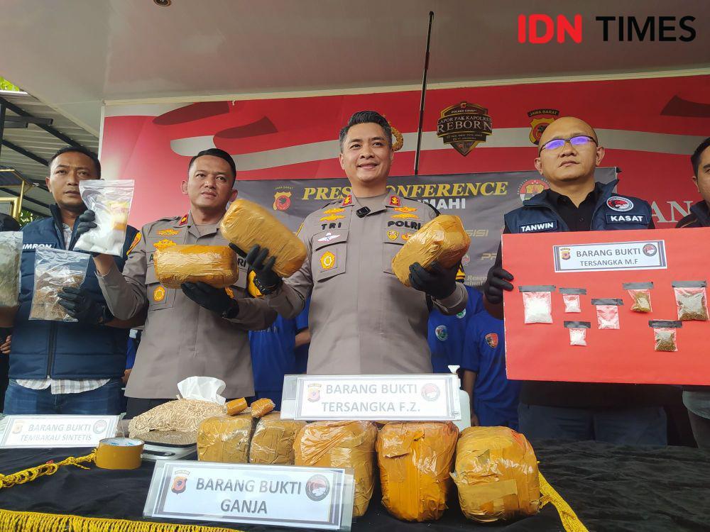 Residivis Kasus Narkoba di Cimahi Ditangkap Lagi Usai Bebas