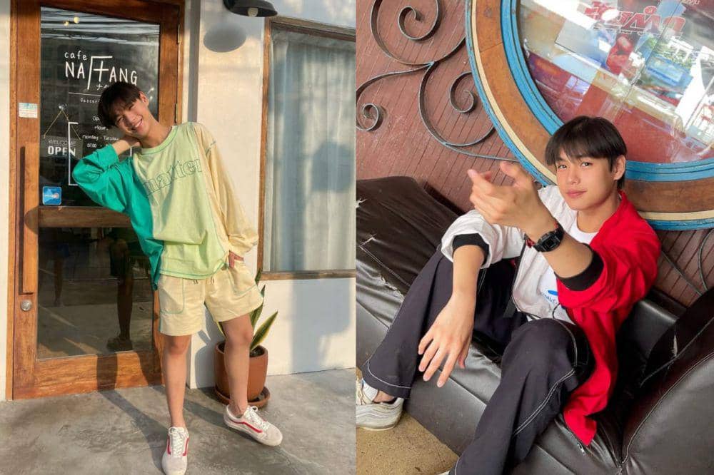7 Ide Outfit Nongkrong di Kafe ala Aktor Earth Nanthawat, Charming!