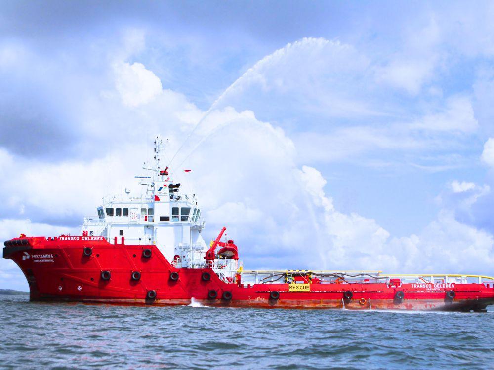 PT Pertamina Trans Kontinental (PTK), anak usaha dari Sub Holding Integrated Marine Logistics PT Pertamina International Shipping (PIS), kembali mencetak prestasi dengan menambah armada kapal yang beroperasi di luar negeri. (Dok. PIS)
