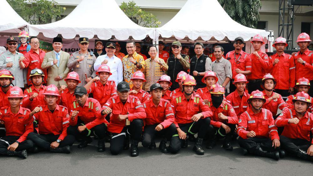PT OKI Pulp Siagakan Tim Udara, Darat, dan Sungai Antisipasi Karhutla