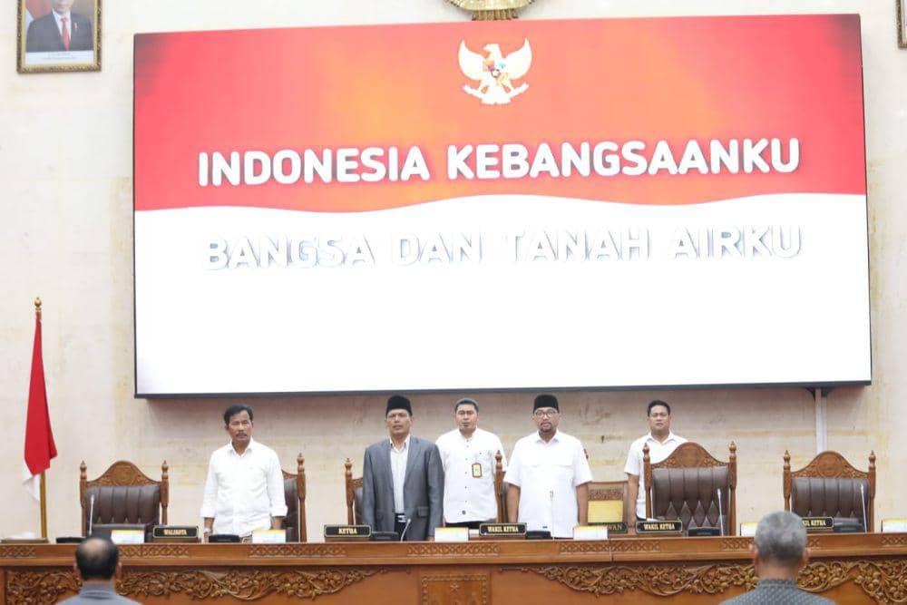 Proses pembahasan paripurna APBDP 2024 di DPRD Kota Batam (Dok DPRD Batam)