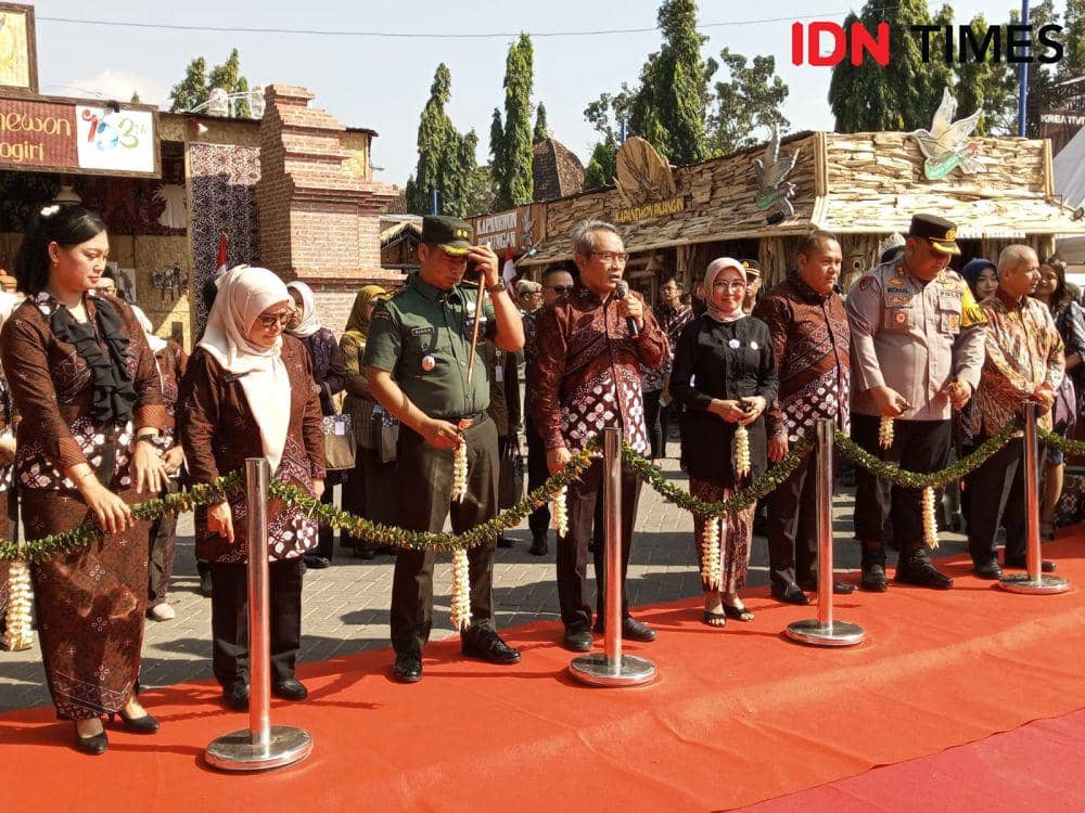 Bupati Bantul, Abdul Halim Muslih buka BCE 2024.(IDN Times/Daruwaskita)