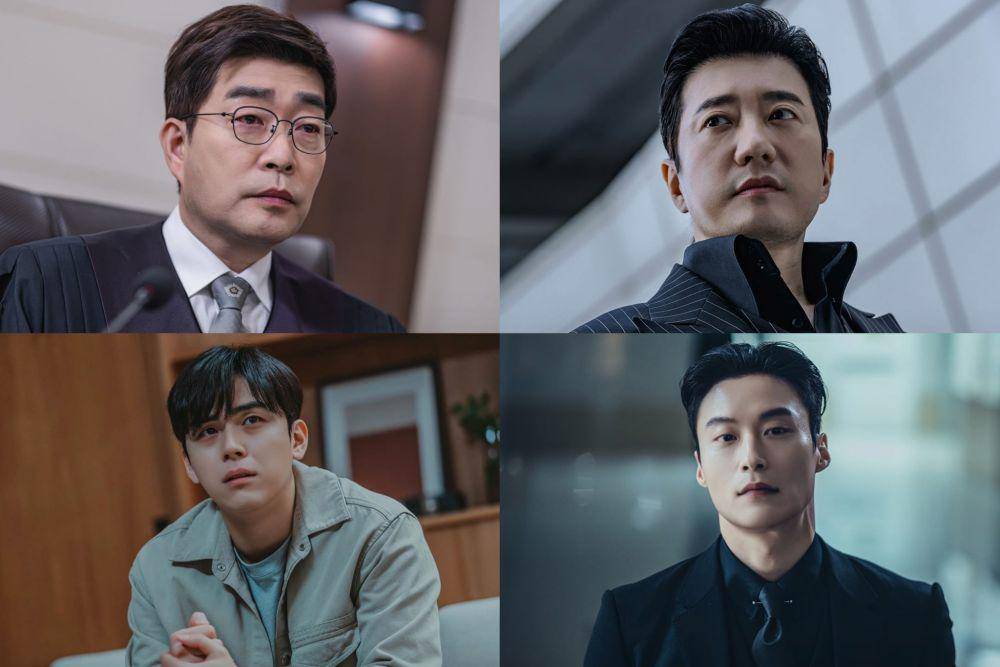 cuplikan Son Hyun Joo, Kim Myung Min, Kim Do Hoon, dan Huh Nam Jun di drakor Your Honor (instagram.com/channel.ena.d)