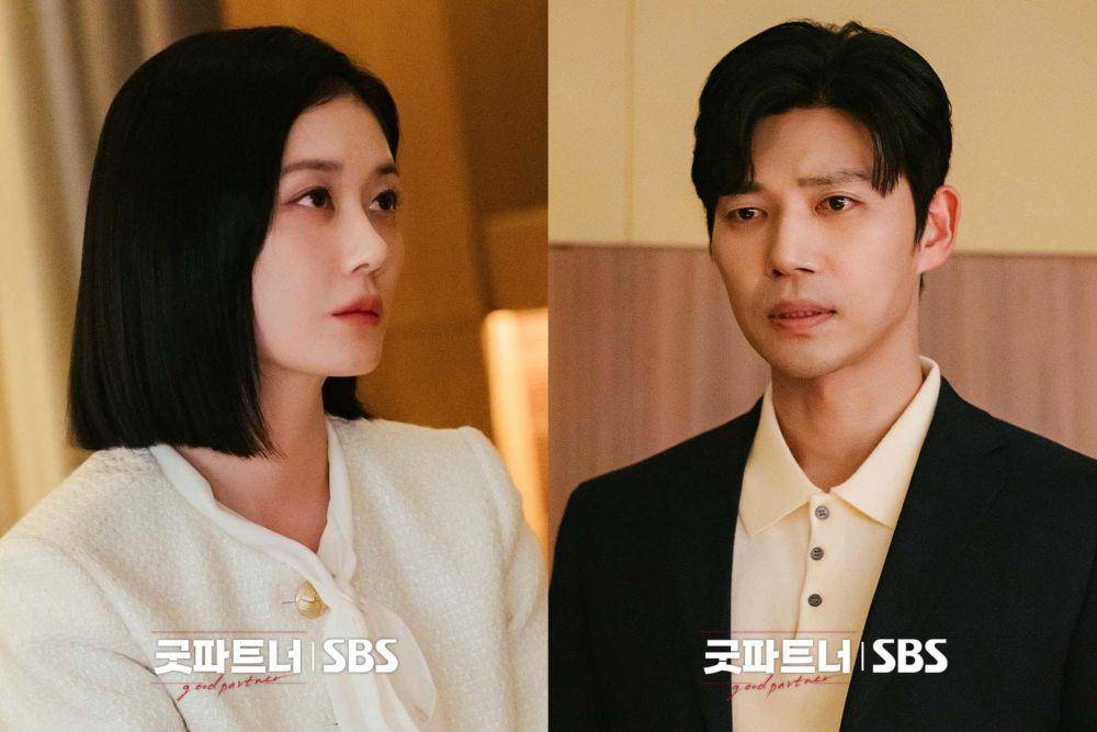 Jang Na Ra dan Ji Seung Hyun dalam drama Good Partner (dok. SBS/Good Partner)