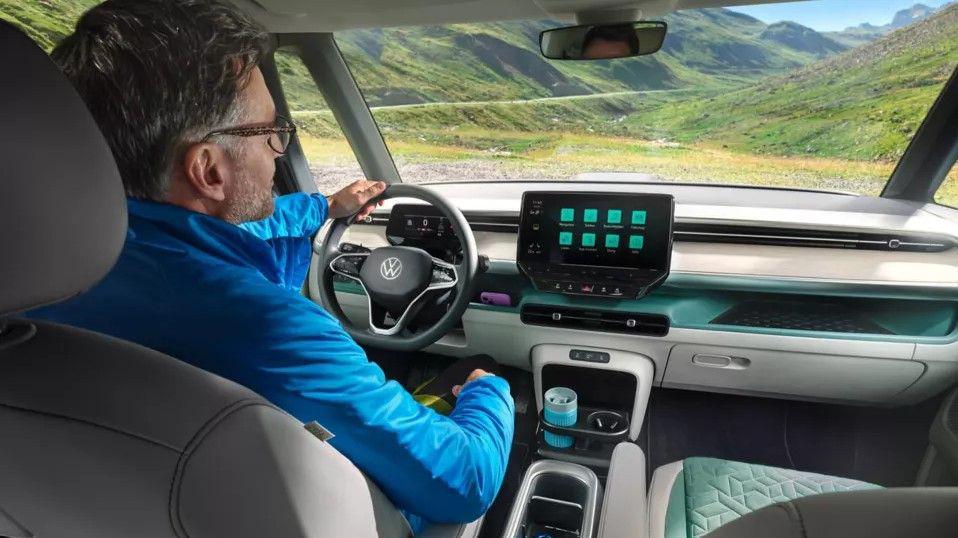 ilustrasi interior VW ID. Buzz (dok. Volkswagen)