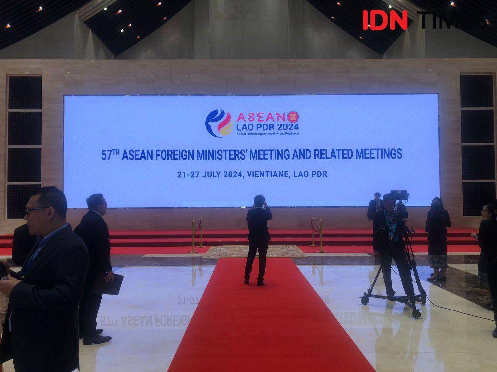 ASEAN Ministerial Meeting 2024 di Vientiane, Laos. (dok. Istimewa)
